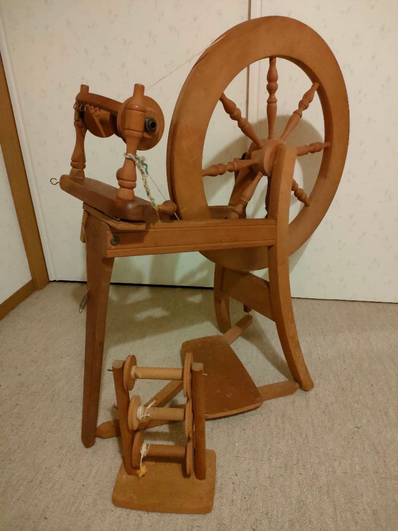 電動紡ぎ車 東京手織機 紡毛機 東京手織機 電動紡ぎ車1 糸車 紡毛機