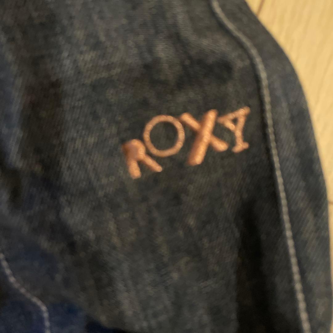 SサイズROXY デニムジャケットと赤いパンツセット