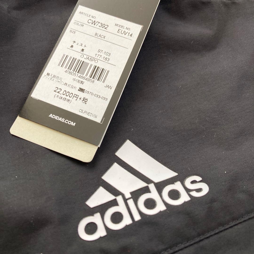 【未使用】アディダス adidas サッカーウェア ベンチコート Oサイズメンズ