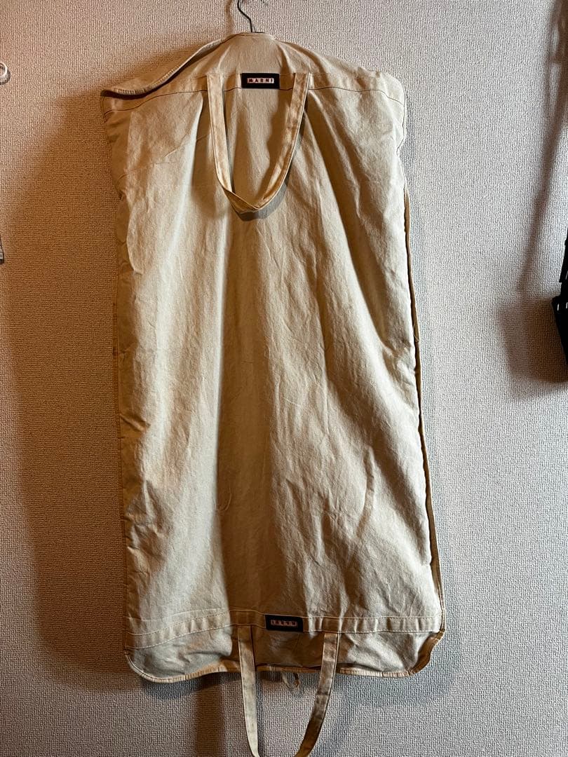 MARNI ステンカラーコート　ネイビー