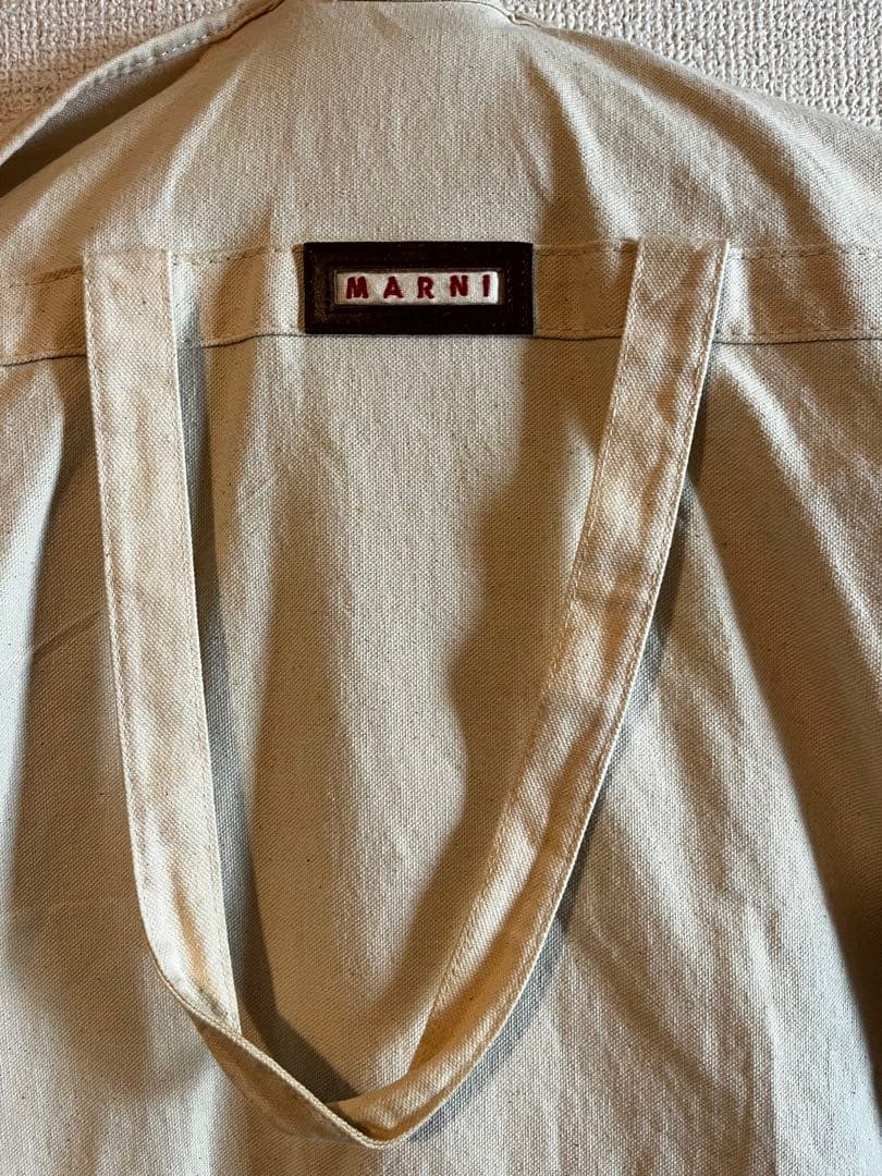 MARNI ステンカラーコート　ネイビー