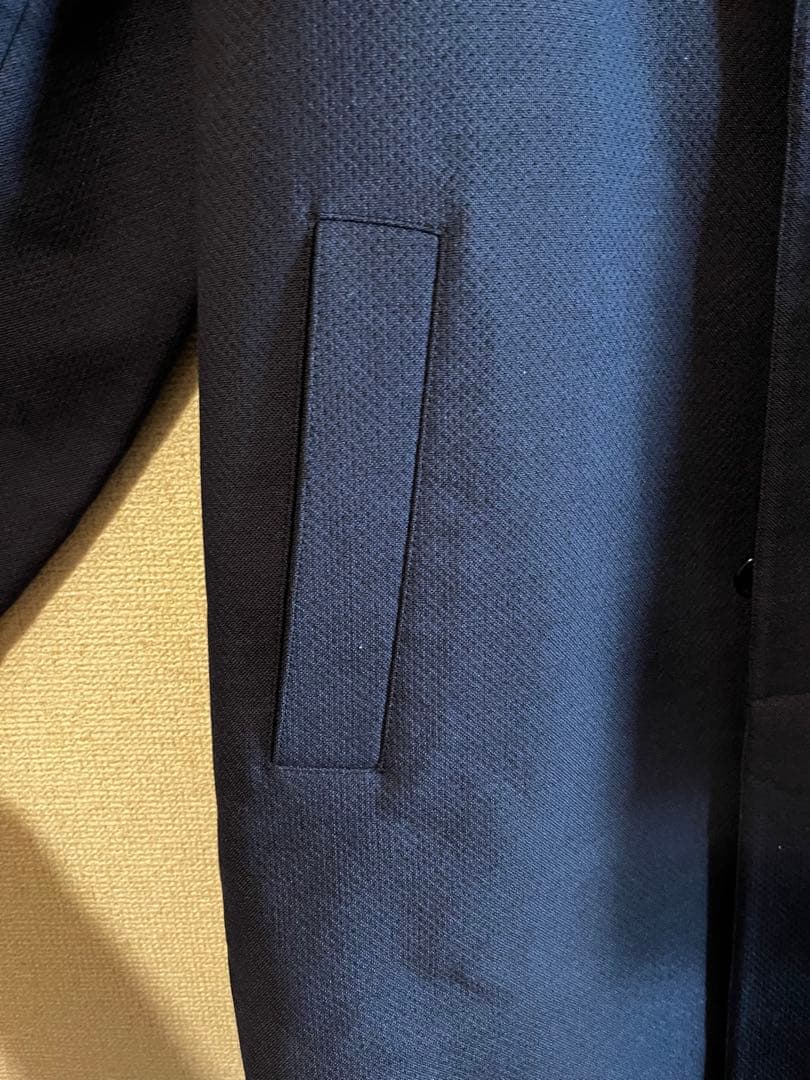 MARNI ステンカラーコート　ネイビー