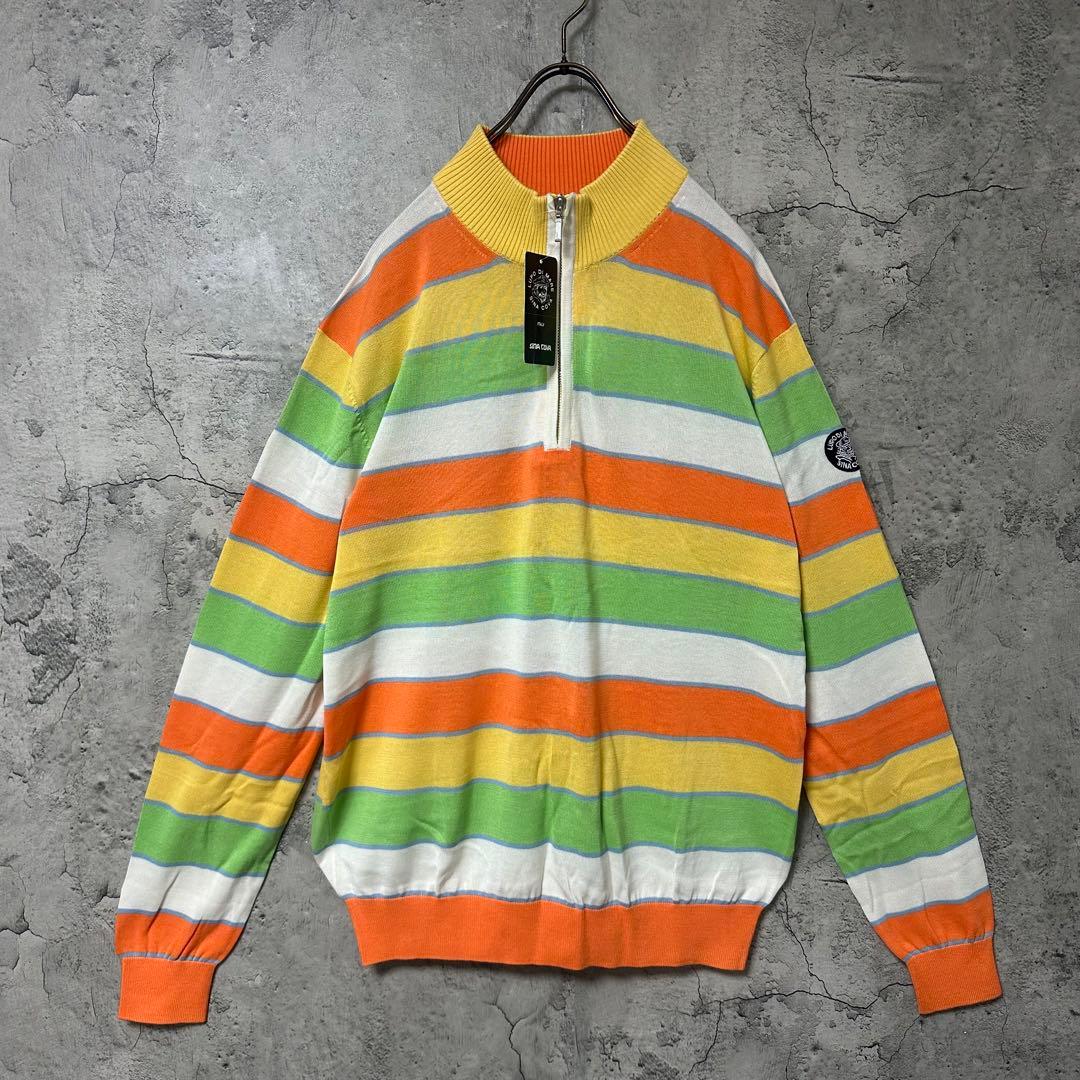 【超人気◎】SINA COVA　ボーダーニット　カシミヤ混　定価約3万　新品◎