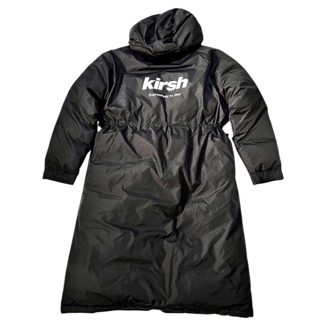 【極美品】KIRSH キルシー ロングコート ペディン ブラック ダウンコート