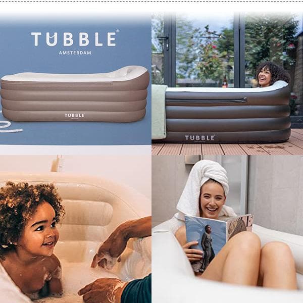 Tubble ロワイヤル バスタブ 簡易 お風呂 電動ポンプ付ビニール浴槽プール