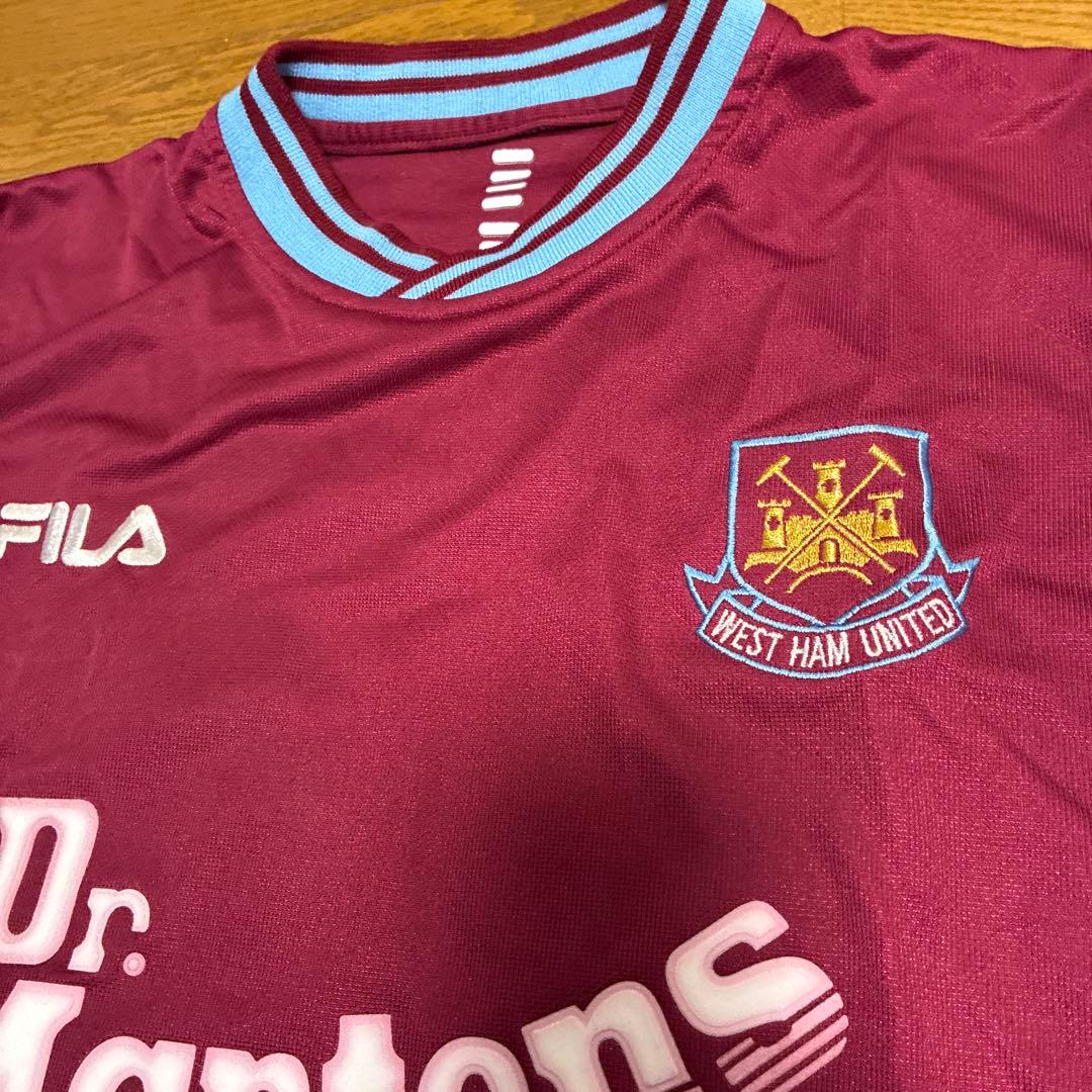 FILA サッカー ユニフォーム シャツ XLウエストハム 26 古着 コール