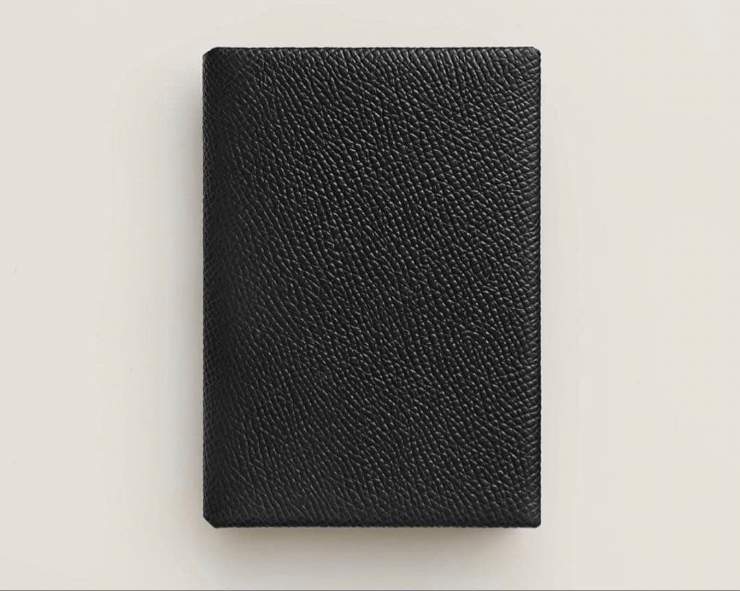 新品・未使用　エルメス　カルヴィデュオ　ノワール　黒　W刻印