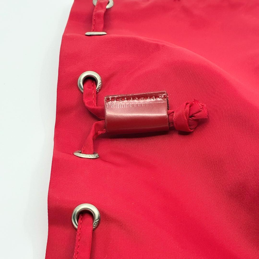 PRADA プラダ 巾着ポーチ 赤 レッド A1347A2