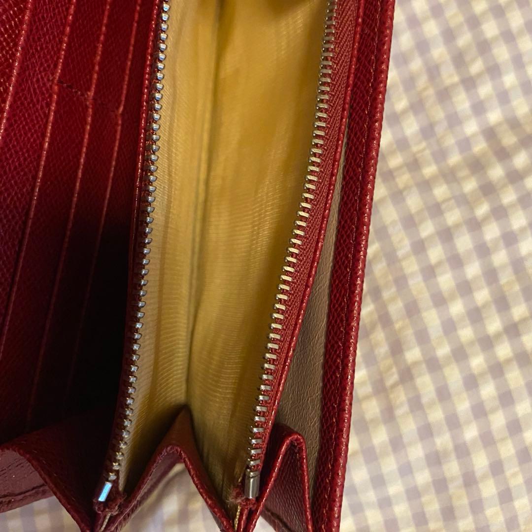 最終！極美品ブルガリ ビーゼロワン レッド長財布 BVLGARI