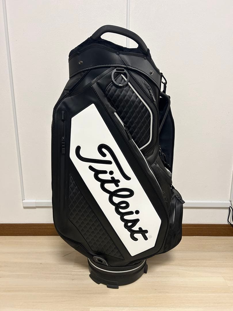 Titleist キャディバッグ ブラック/ホワイト