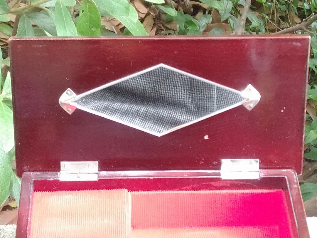 50s 昭和レトロ ビンテージ 伝統工芸 金細工 蒔絵 漆塗り ジュエリーBOX