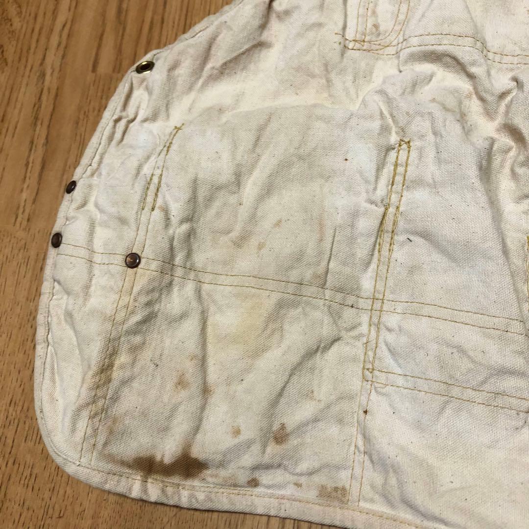 ヴィンテージ キャンバス ワークエプロン ヴィンテージ ワークエプロン