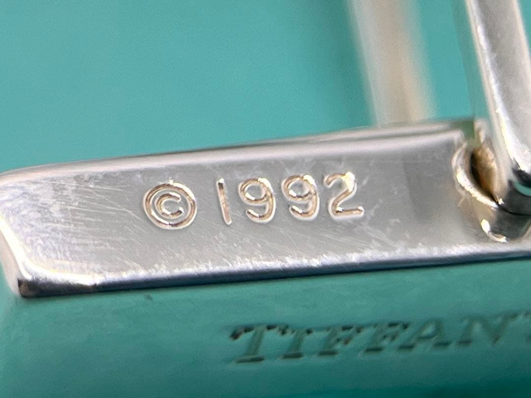 c519 美品　ティファニー　シグネチャー　カフス　カフリンクス　シルバー925