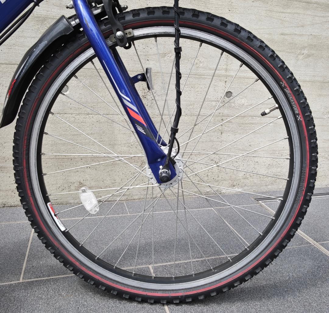 ブリヂストン エクスプレス ジュニア 24型 (青/6段変速) 点灯虫モデル