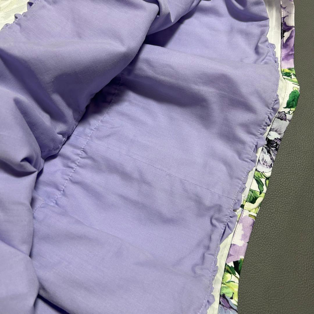 人気モデル＊アナスイミニ ワンピース 花柄 パープル【L】130cm