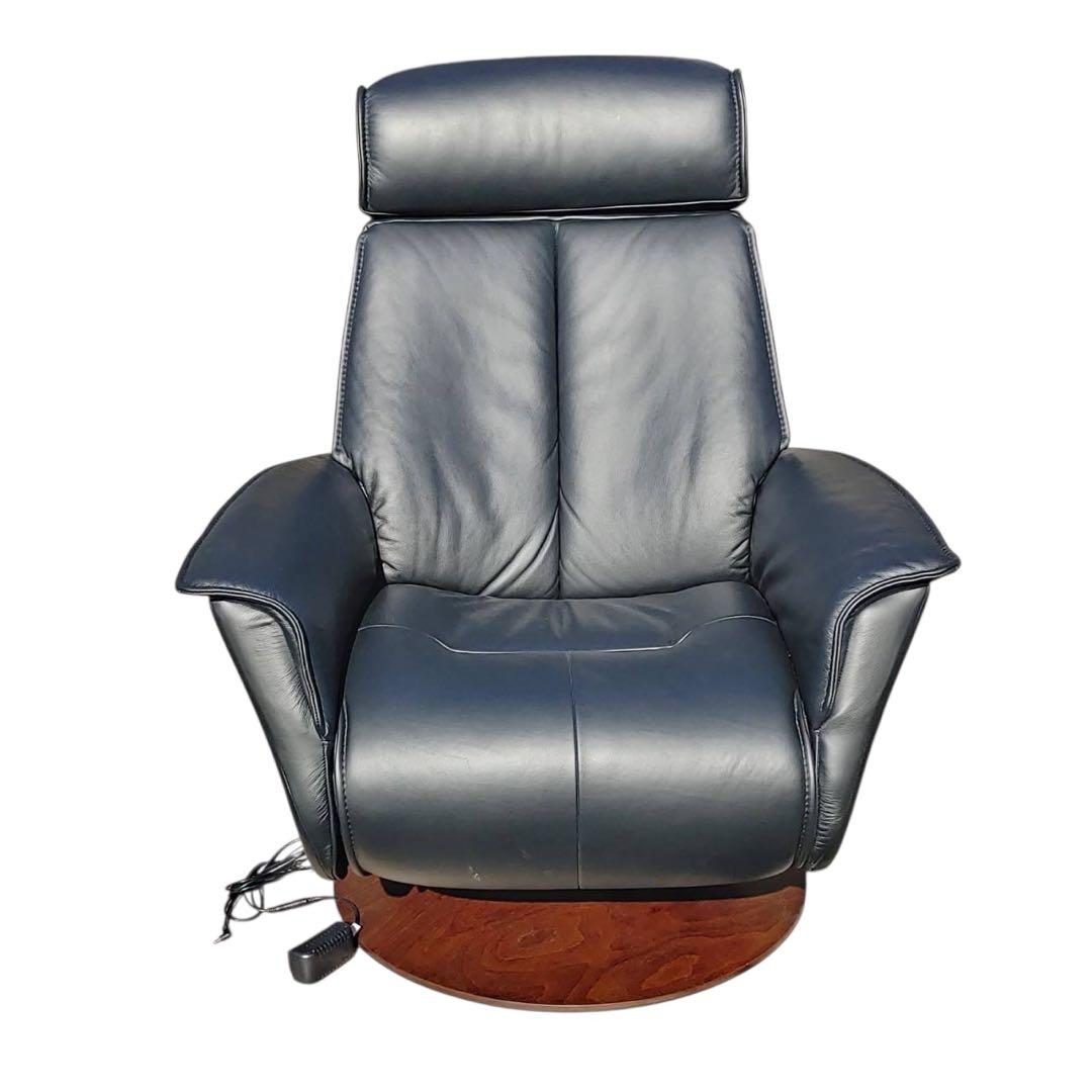 名古屋市内優先】シモンズ フィヨルドソファ Fjords 電動ソファ 黒