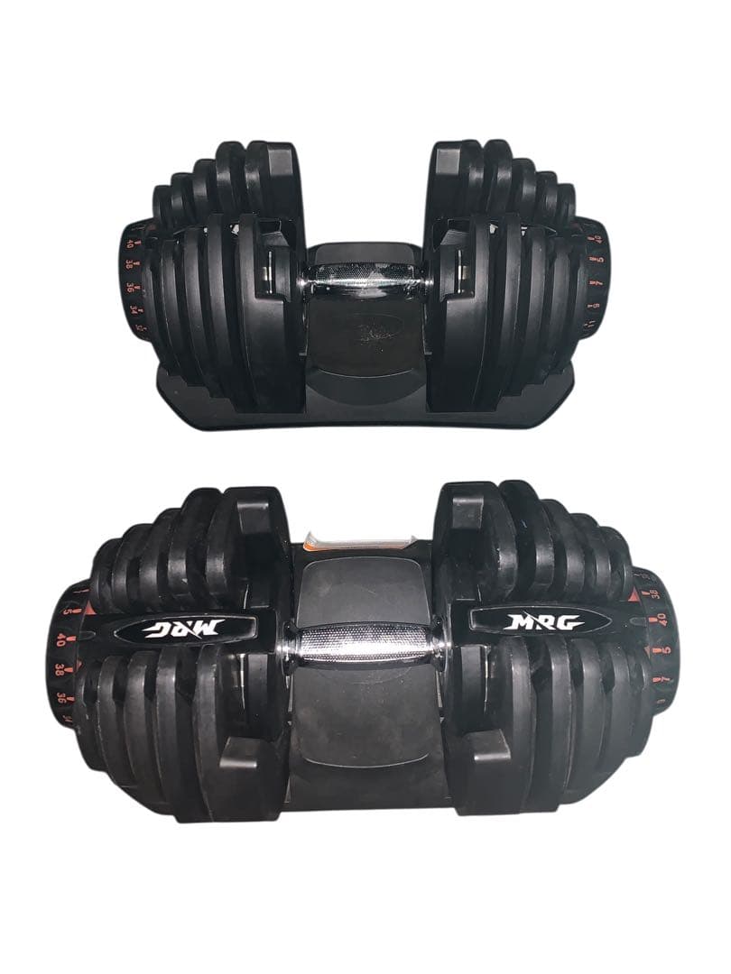 ひかる　MRG アジャスタブルダンベル40キロ×２個　1/2梱包②