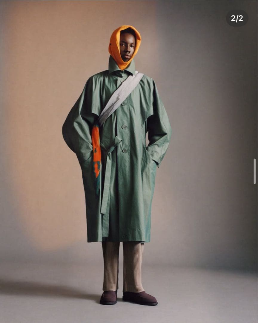 新作HOMME PLISSÉ ISSEY MIYAKE CAVITY COAT