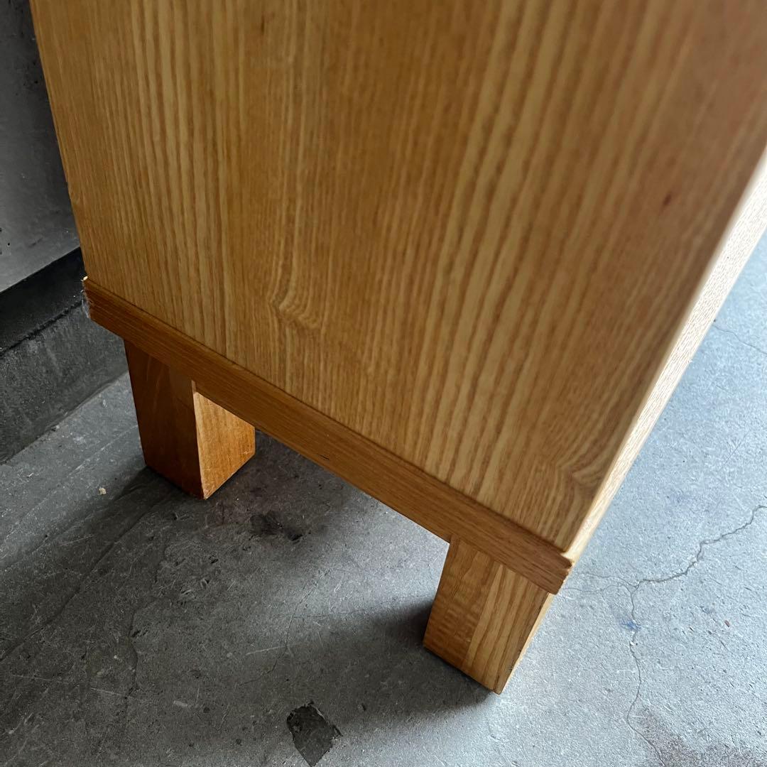 廃盤・希少★無印 組み合わせて使える木製収納・奥行２１ｃｍ・ミドルタイプ