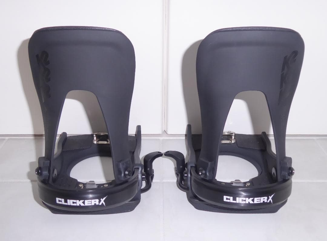 未使用品！K2 CLICKER ステップイン ブーツ/ビンディング 2点セット
