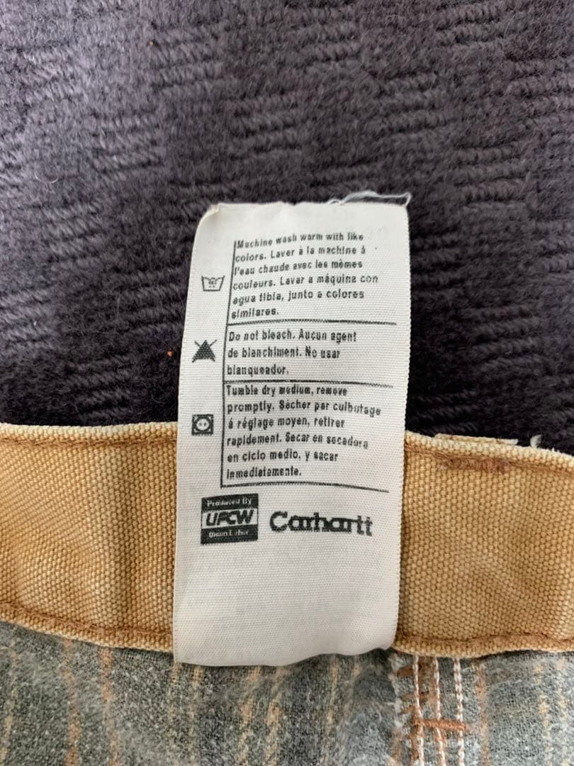 【鉄板餃子】00s “carhartt” ダックペインターパンツ USA製