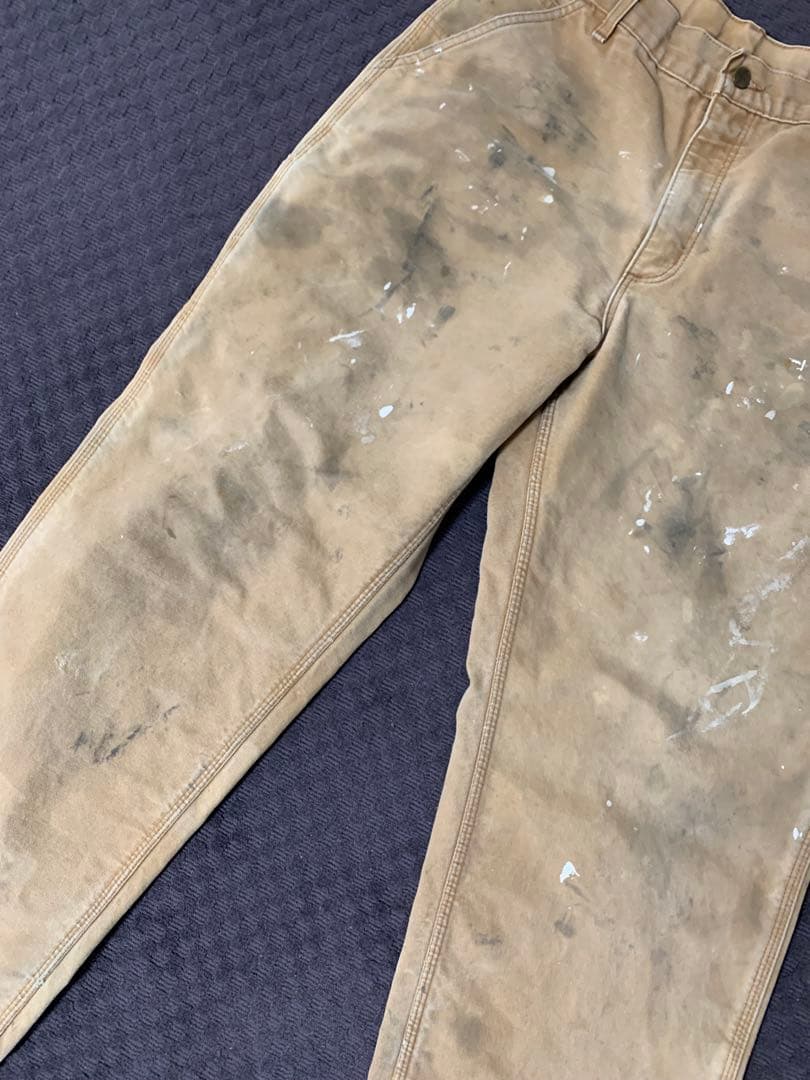 【鉄板餃子】00s “carhartt” ダックペインターパンツ USA製