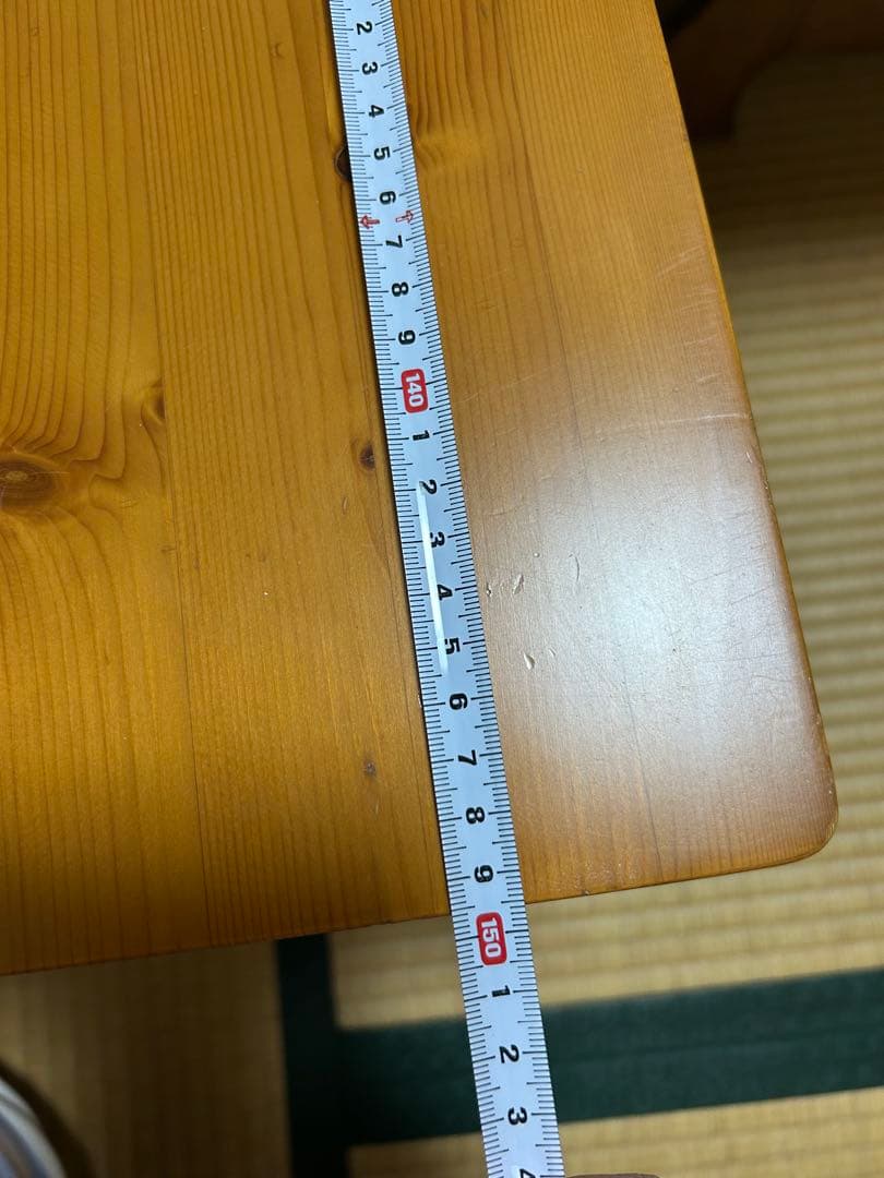 木製座卓 約90cm×150cm×36㎝