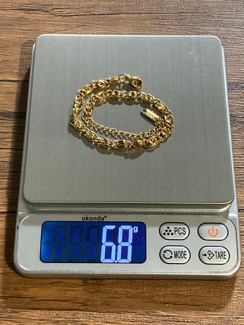 K18刻印 ブレスレット 実家整理 遺品整理 ゴールド 貴金属 金