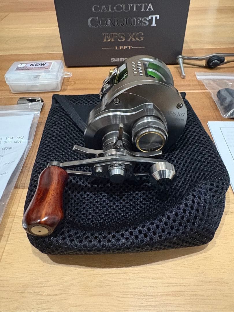 シマノ カルカッタコンクエストBFS XG LEFT