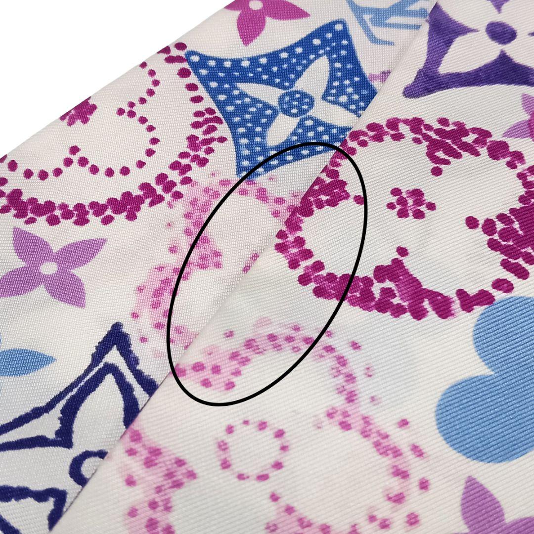 ルイヴィトン バンドー モノグラム パープル ピンク ホワイト フラワー