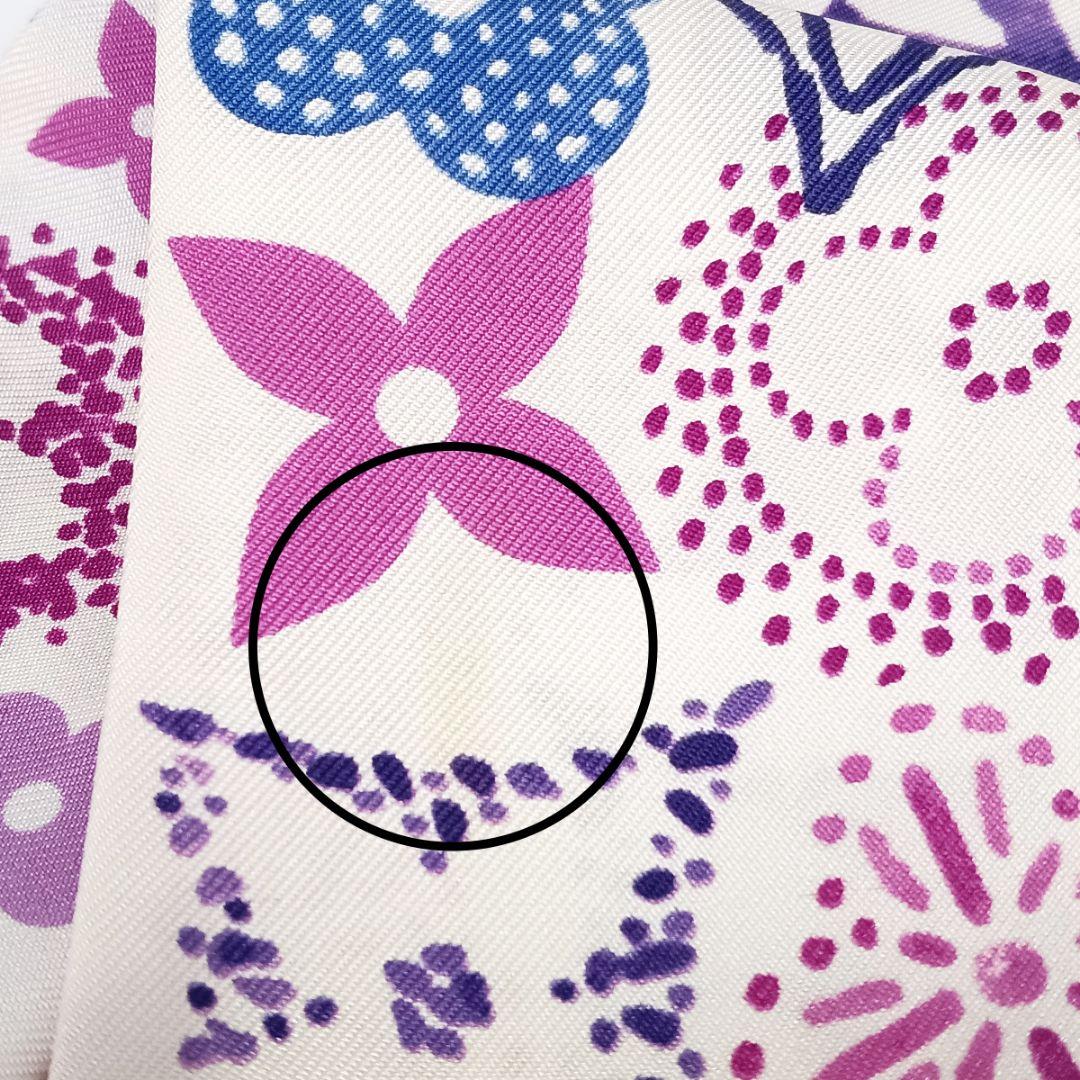 ルイヴィトン バンドー モノグラム パープル ピンク ホワイト フラワー