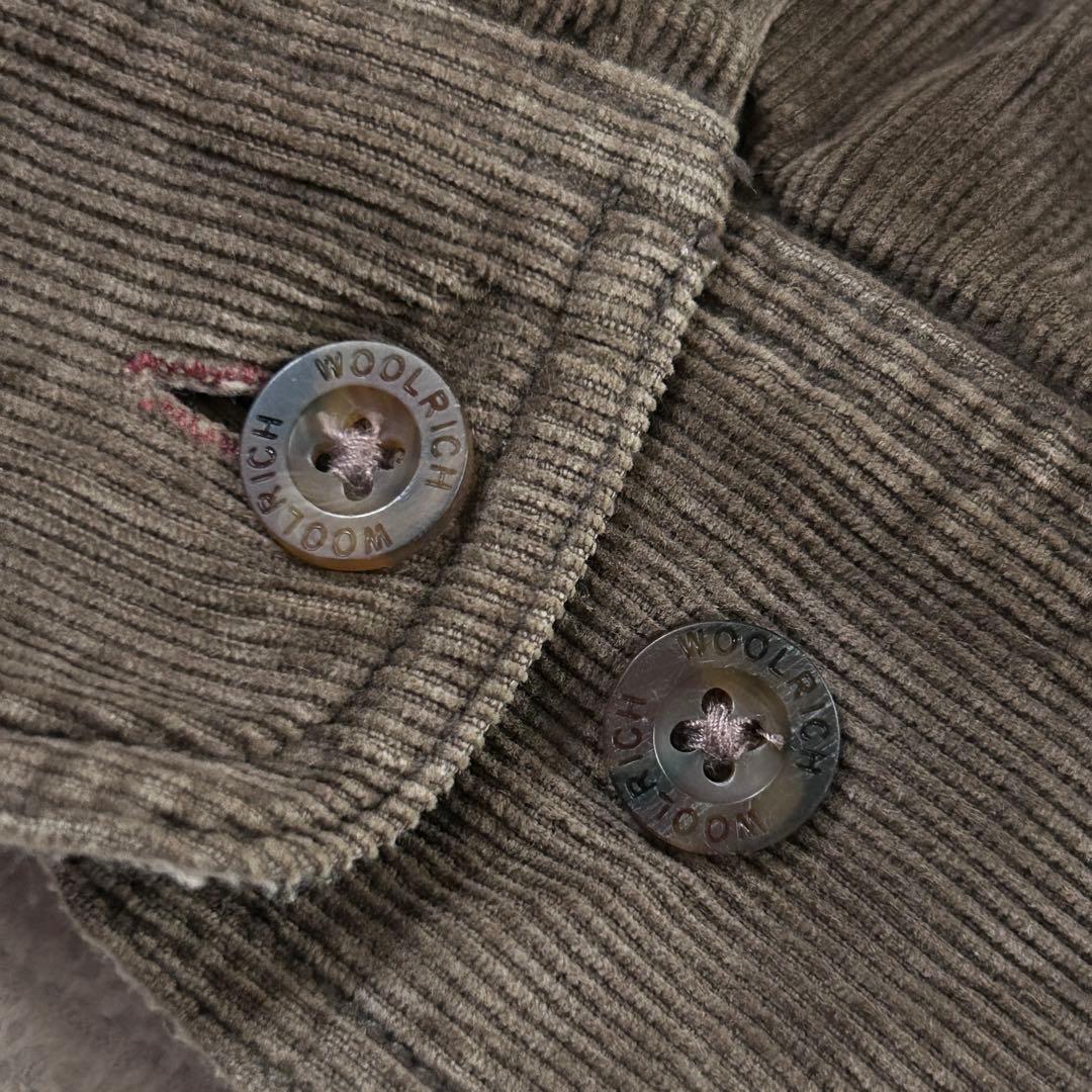 00s Woolrich コーデュロイ 裏フリース シャツジャケット ゆるだぼ