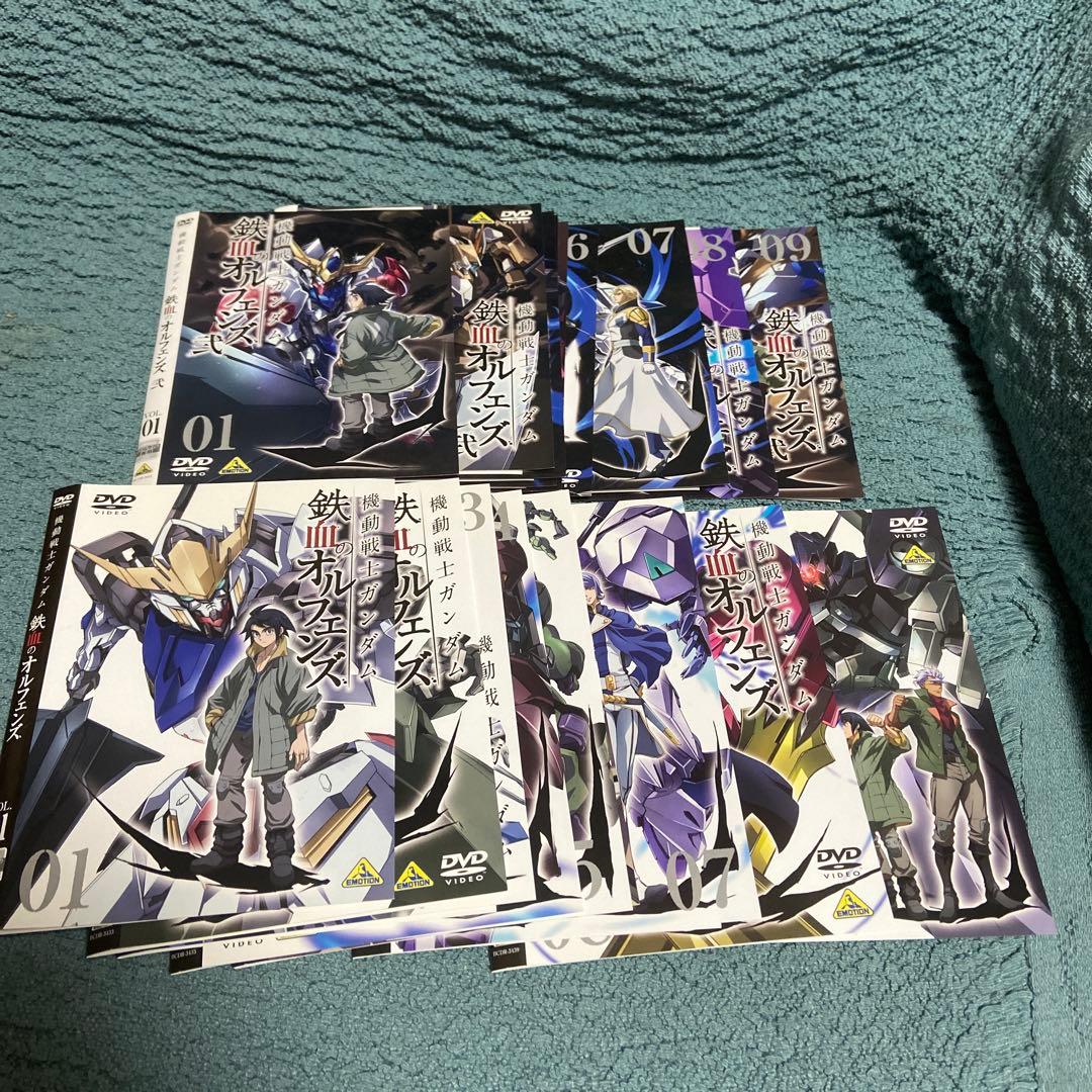 機動戦士ガンダム 鉄血のオルフェンズ DVD 1期・2期 全18枚セット