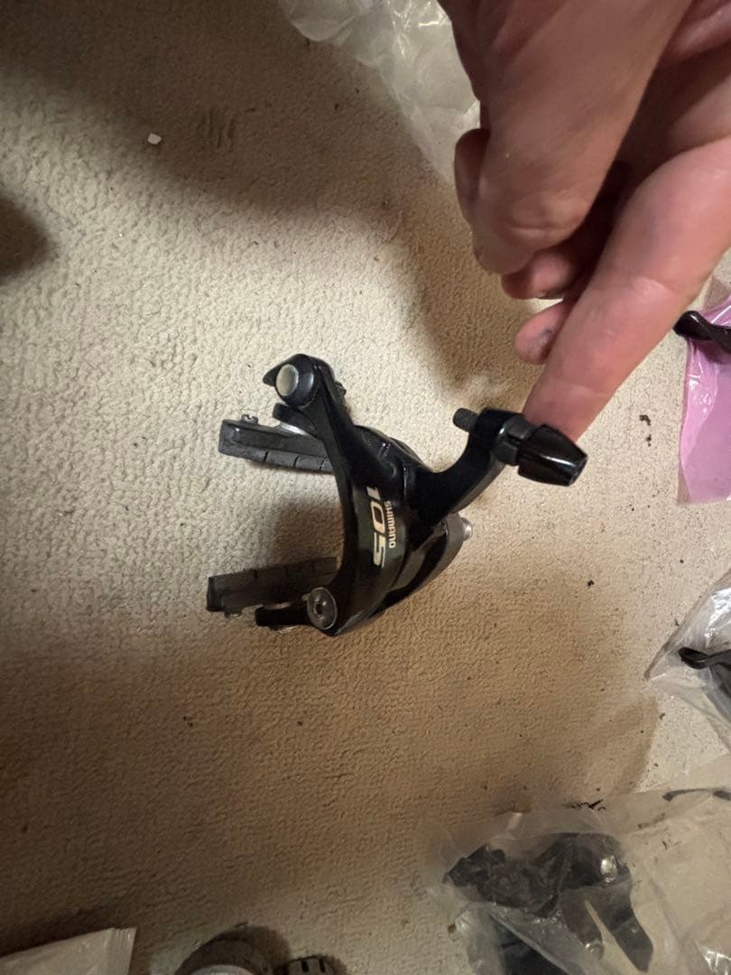 ア*ネ様 シマノ 105コンポーネントセット クランク無し