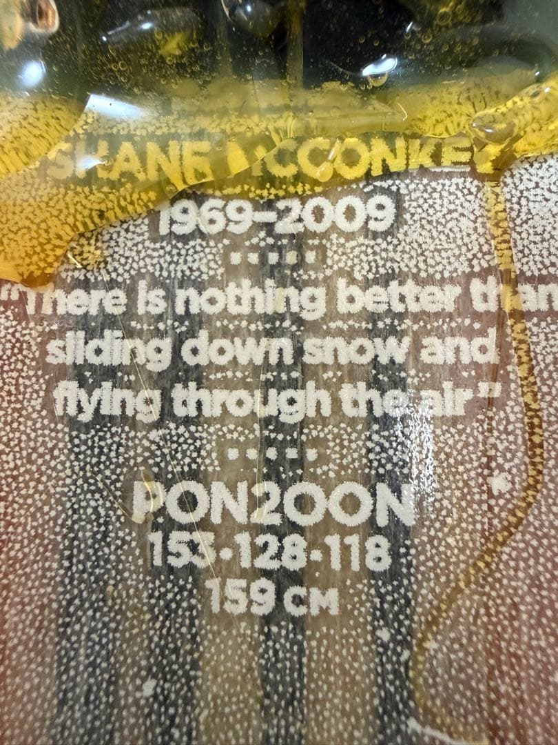 K2 pon2oon 159cm、シール、クトー付き