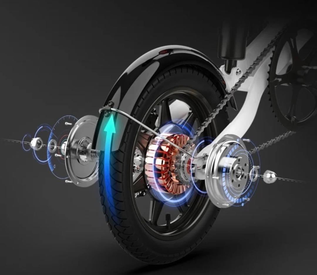 Baicycle S2 Pro 原付一種 新古車 前後サスペンション