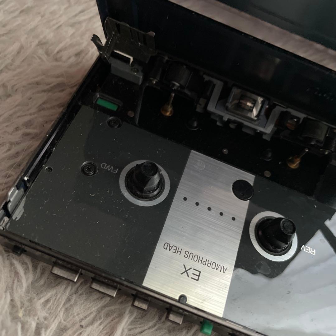 【ジャンク】SONY カセットウォークマン WM-150 ネイビー