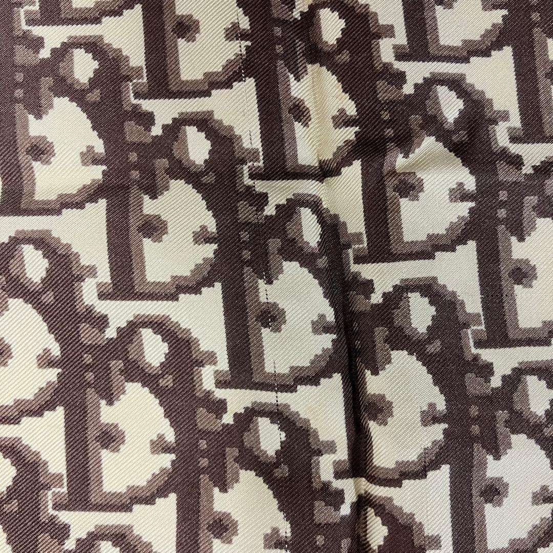 大人気☆Christian Dior☆スカーフ☆トロッター☆シルク☆ブラウン！