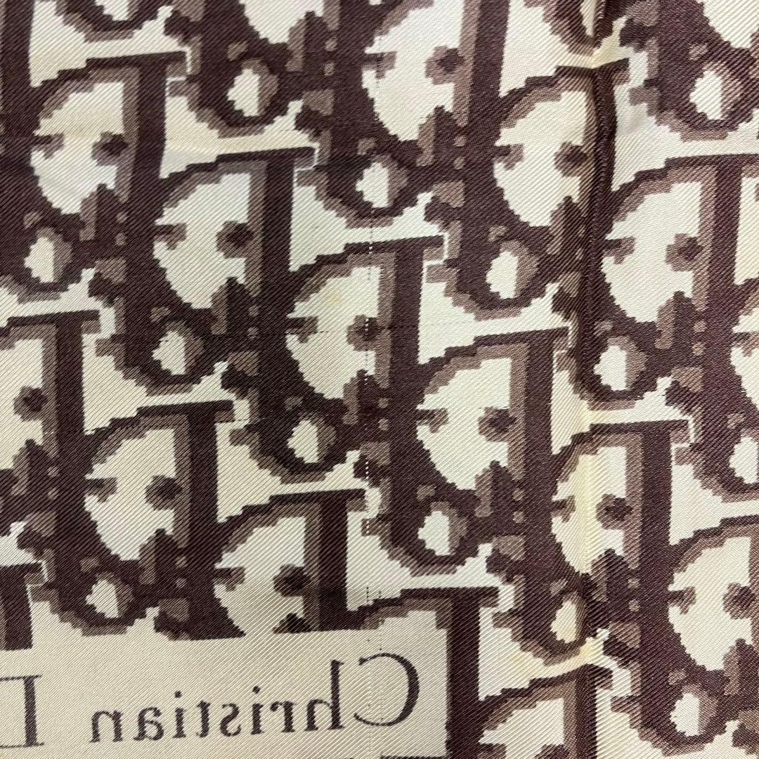 大人気☆Christian Dior☆スカーフ☆トロッター☆シルク☆ブラウン！