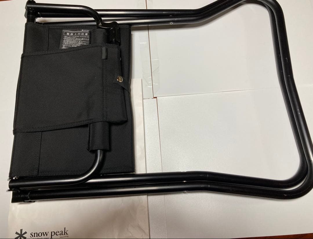 『廃盤品、超レア品』スノーピーク　ガーデンFDチェア　ブラック