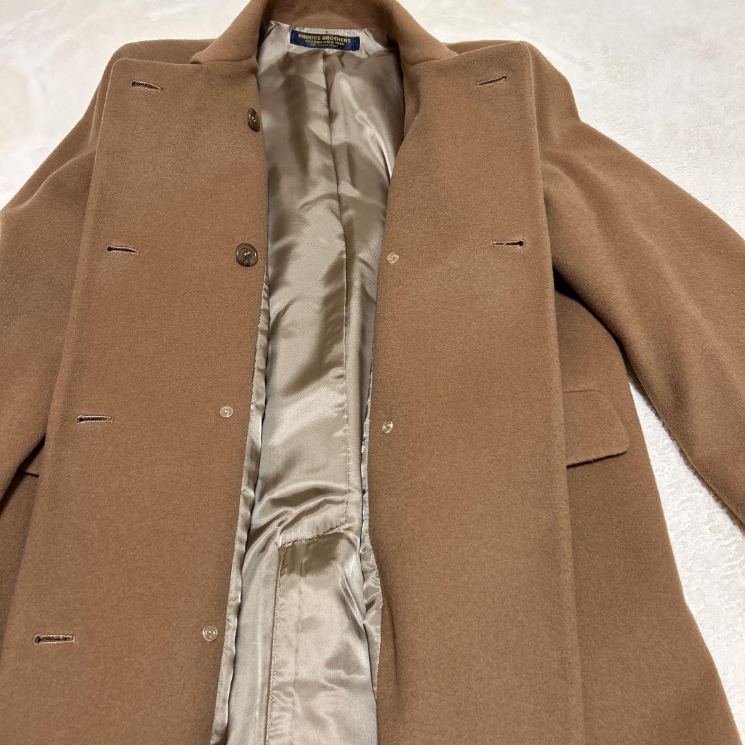 ブルックスブラザーズ チェスターコート ロングコート ダブル 金ボタン