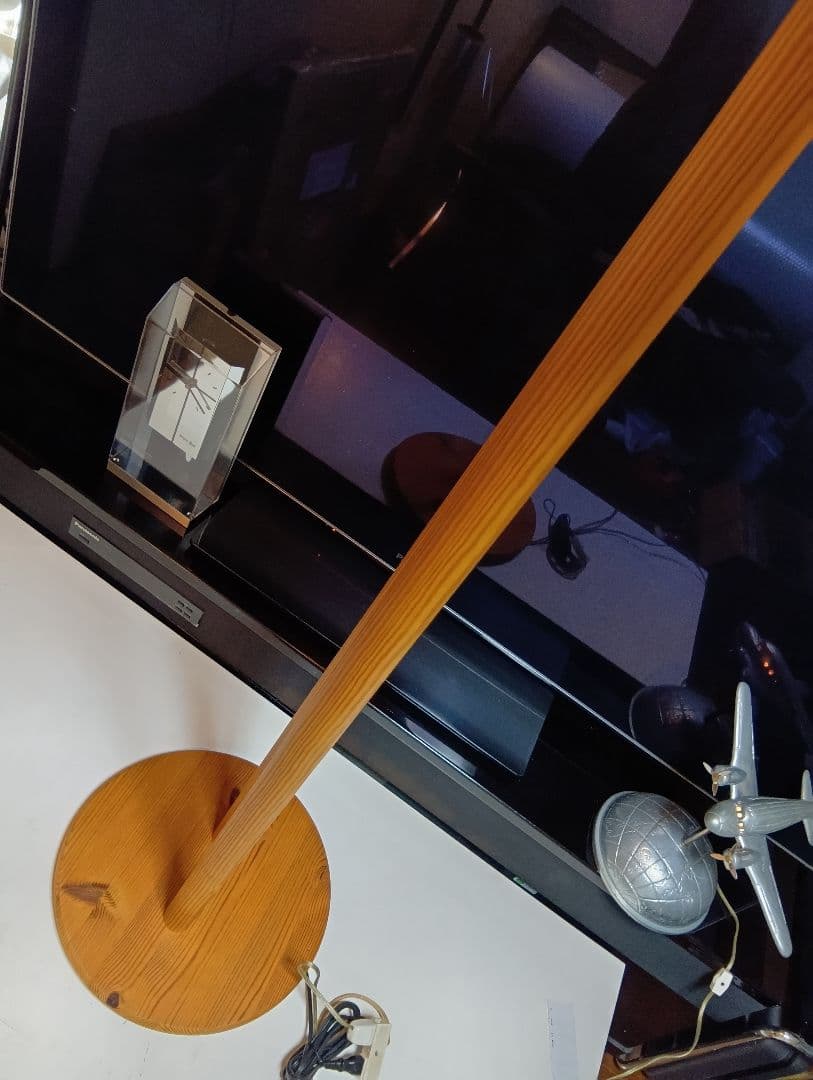 レア　1970's　デンマーク　+LYS　ノルディック　デザイン　フロアランプ