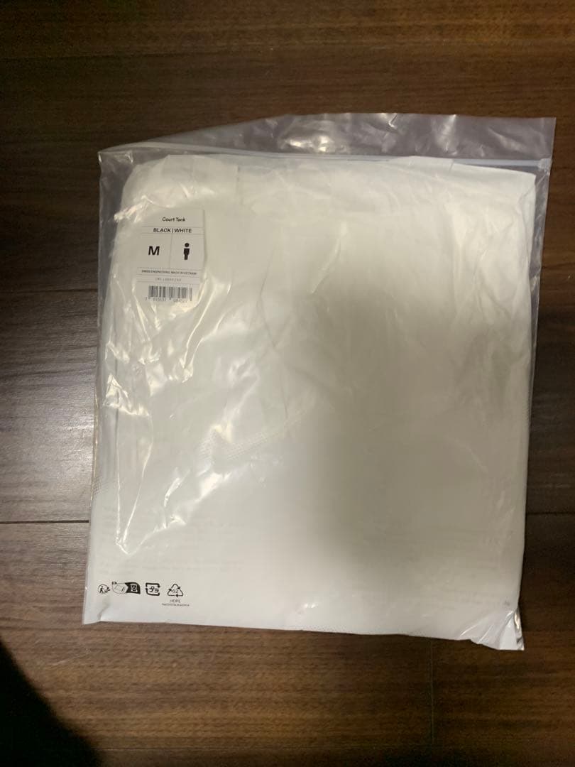 On Court Tank Mサイズ BLACKWHITE シェルトン テニス