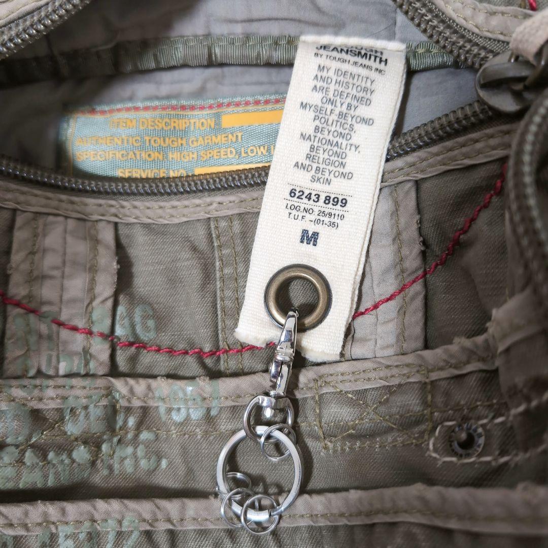 希少 TOUGH JEANSMITH ✨ ボディバッグ ダメージ ミリタリー