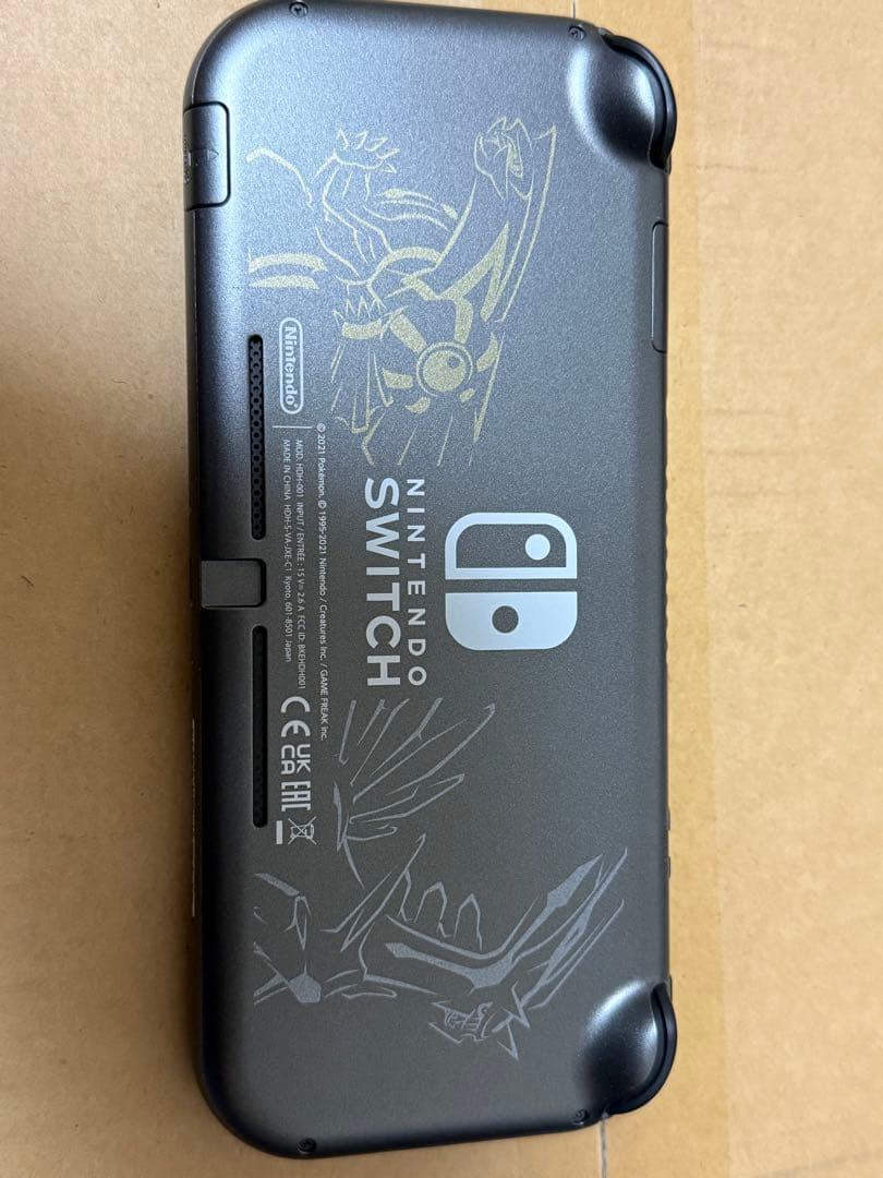Nintendo Switch Lite ディアルガ・パルキア本体 アダプタ付ー