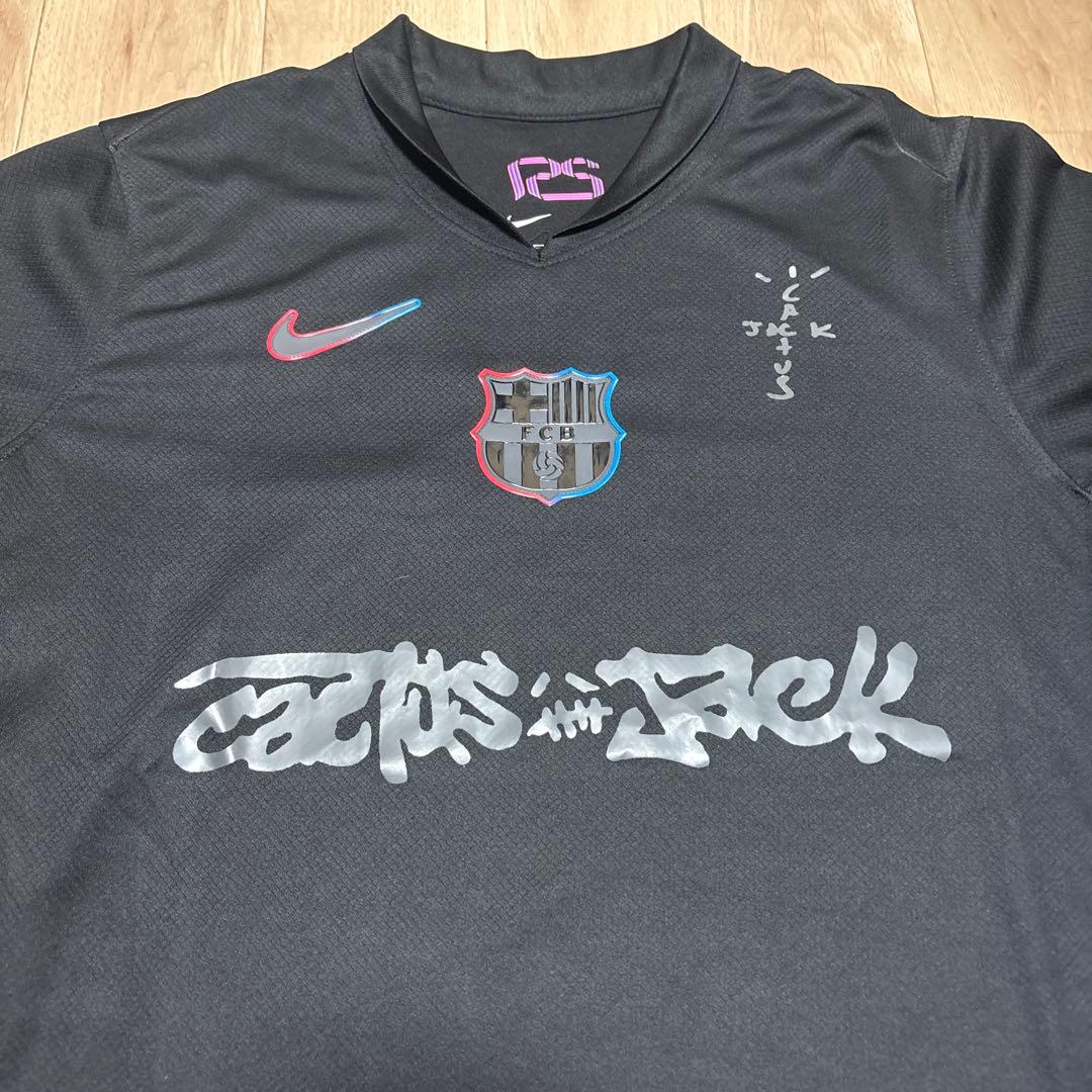 早い者勝ちバルセロナユニホーム トラビススコット コラボ