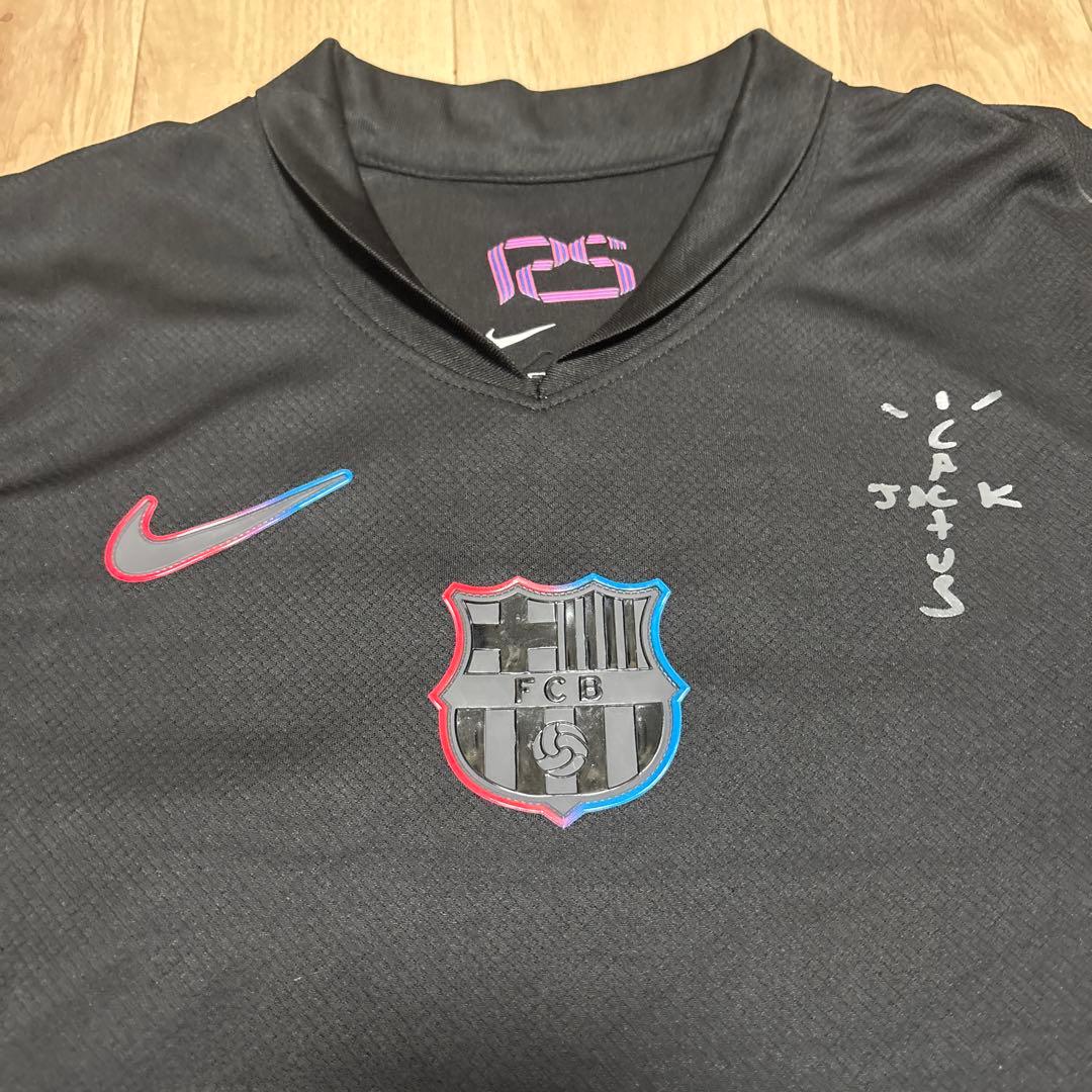 早い者勝ちバルセロナユニホーム トラビススコット コラボ