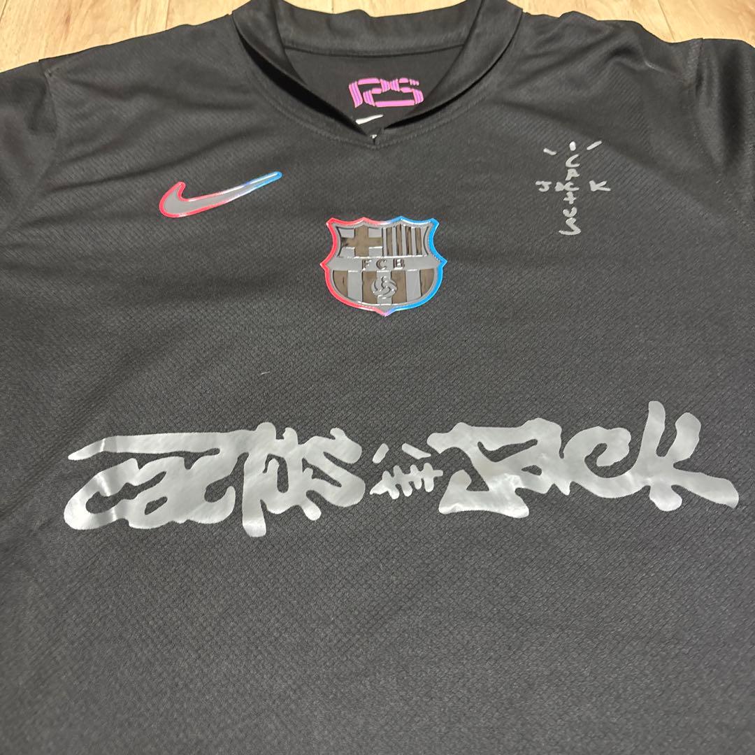 早い者勝ちバルセロナユニホーム トラビススコット コラボ