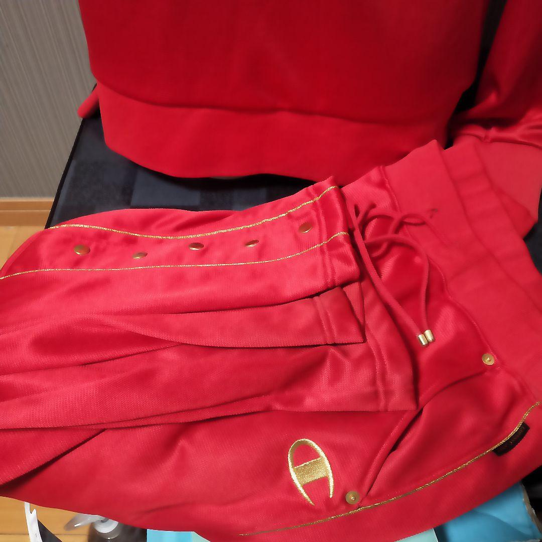 Champion×DRESS CAMP コラボジャージ　魔裟斗　L 赤　上下