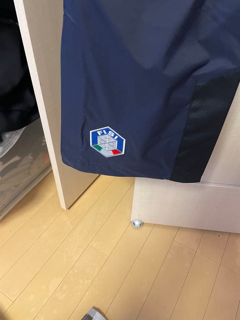 Kappa スキーウェア ネイビー FISIロゴ　パンツ